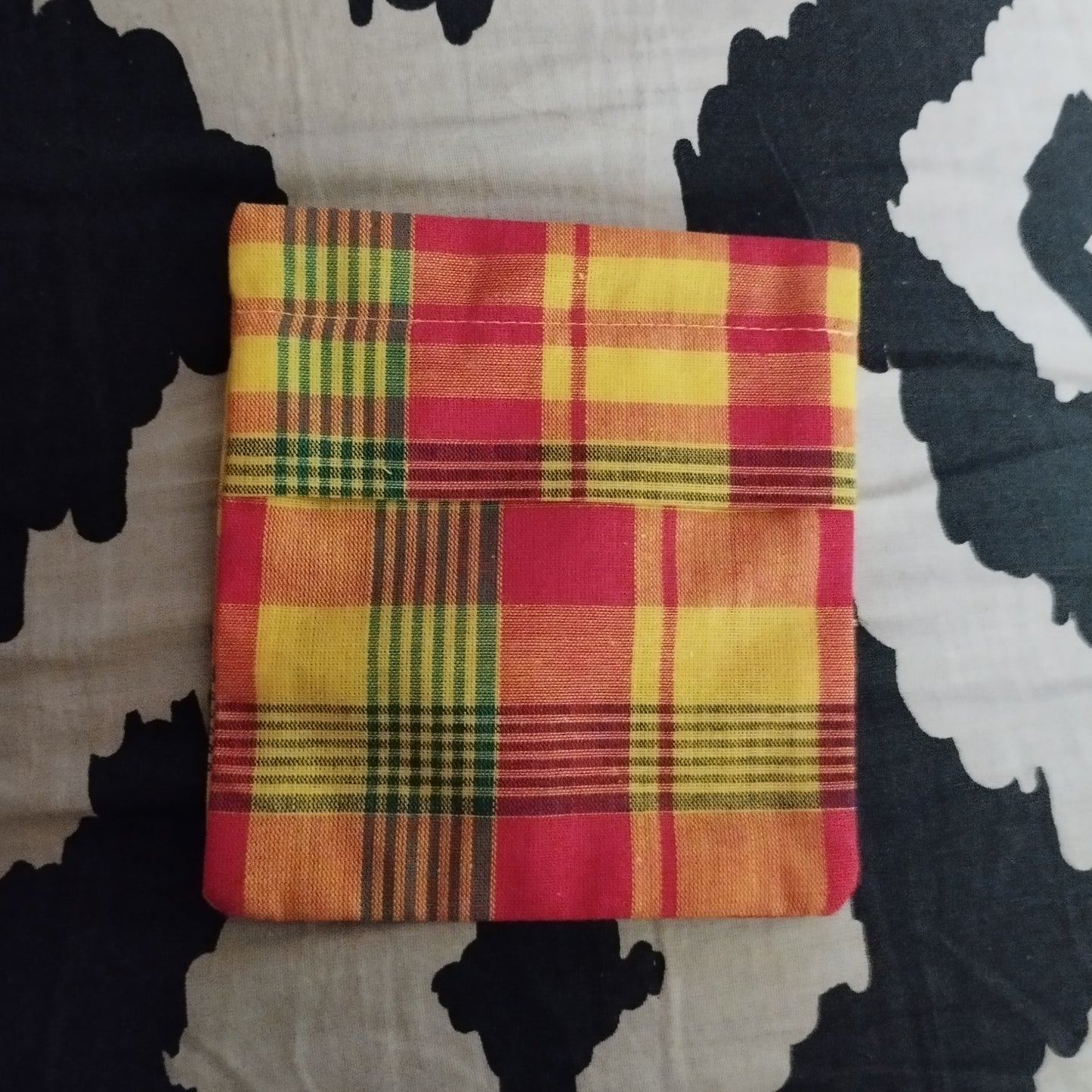 Pochette de transport Madras / wax