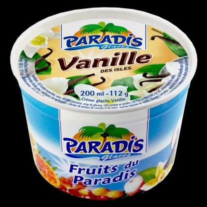 Sorbet Paradis des glaces 200ml  vanille