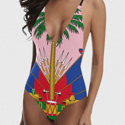 Maillot De Bain uni Haïti