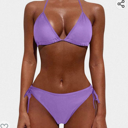 Maillot De Bain 2 pièces Violet