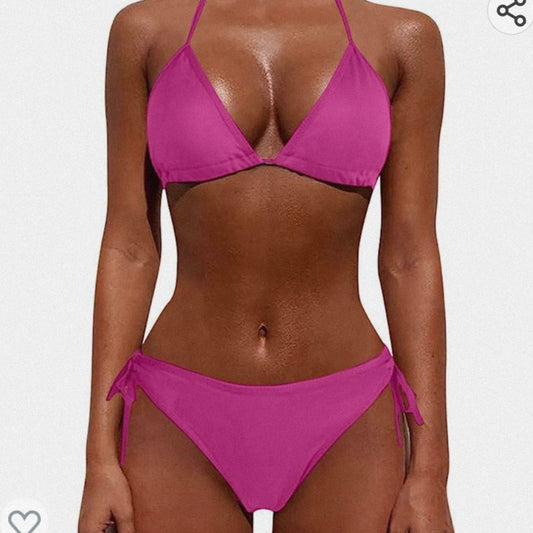 Maillot De Bain 2 pièces Mauve