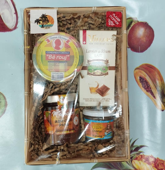 Panier gourmand "Antillessurtarn" Chocolat au Rhum