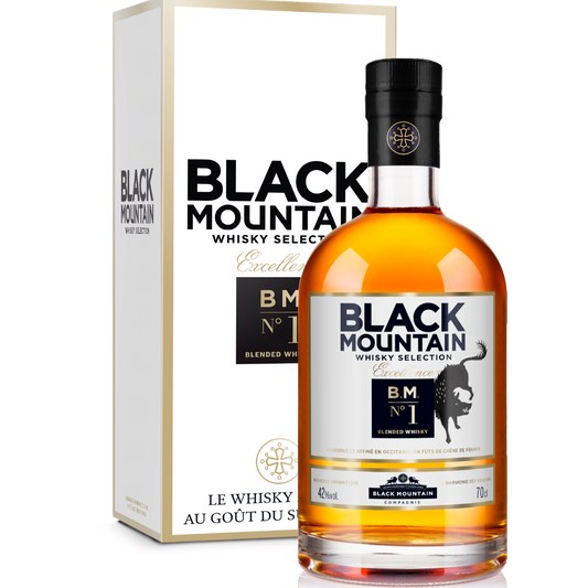 Whisky Tarnais Black Montain n°1 Excellence 43° 70 cl