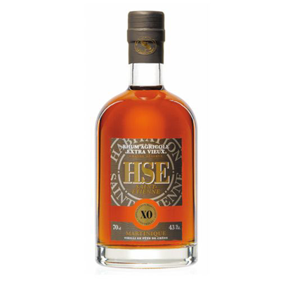 Rhum vieux agricole HSE XO 43° 70cl