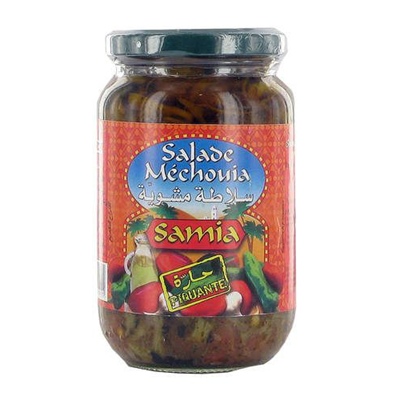 Salade Mechouia halal piquant 350 g Samia