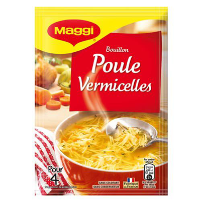 Soupe poule vermicelle halal 60 g Maggi