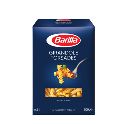 Torsadé qualité supérieure 500 g Barilla