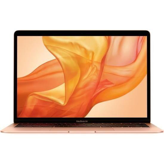 Apple - 13,3" MacBook Air (2020) - Puce Apple M1 - RAM 8Go - Reconditionné