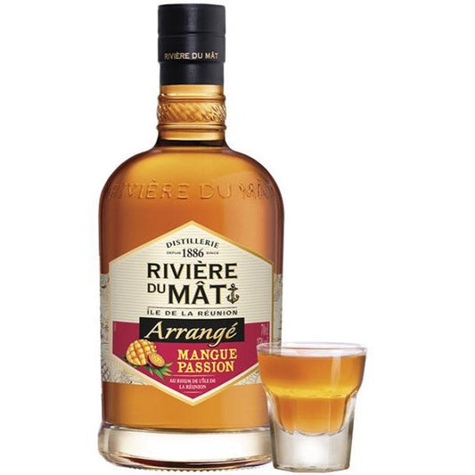 Rhum arrangé Mangue Passion Rivière du Mât 70cl