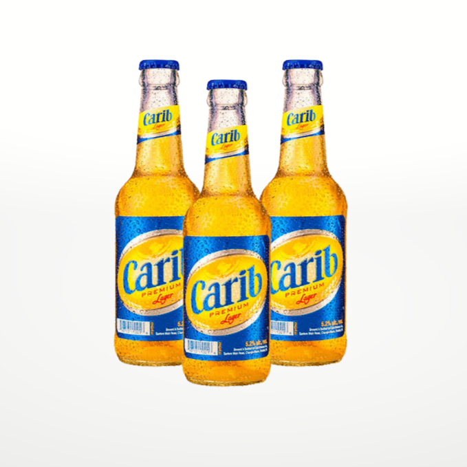Bière blonde 33cl Carib - Pack de 3 bouteilles