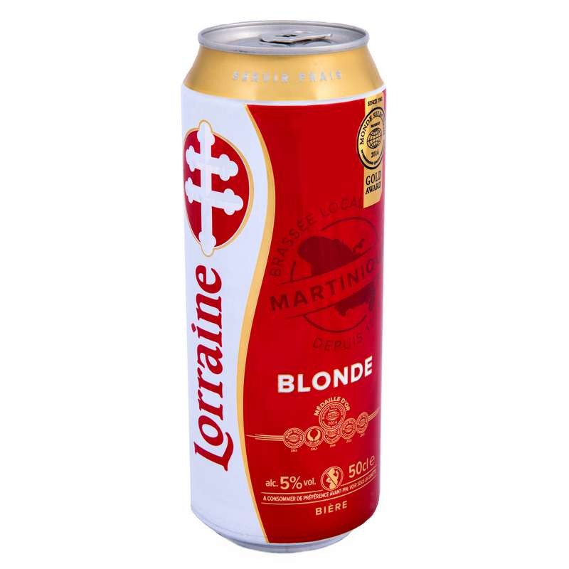Bière blonde 5° 50cl Lorraine