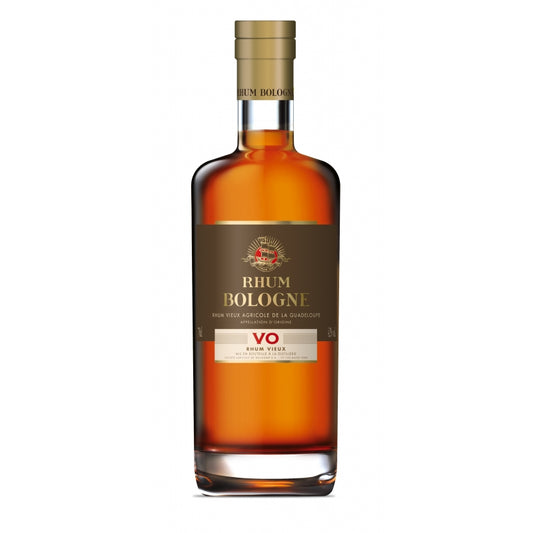 Rhum Vieux VO 3-6 ans  Bologne étui 41° 70 cl Guadeloupe