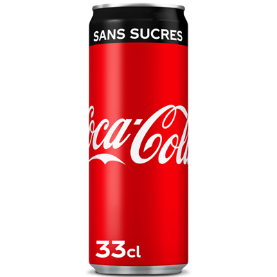 Coca-Cola 33cl cannette