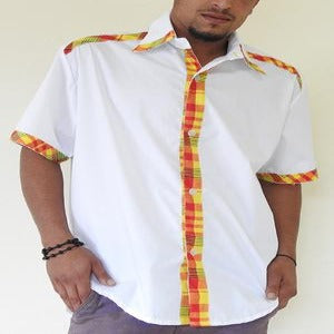 Chemise madras sur mesure