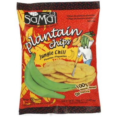 Chips plantain piquants Samai 75g