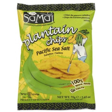 Chips plantain salés Samai 75g