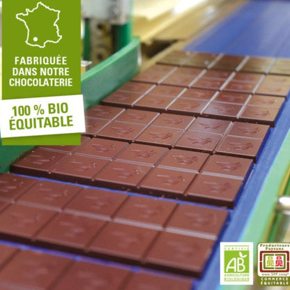 Chocolat Noir bio Ethiquable 72% Haïti