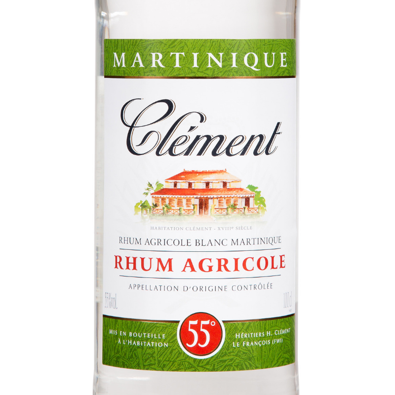 Martinique AOC Rhum Blanc Agricole Clément