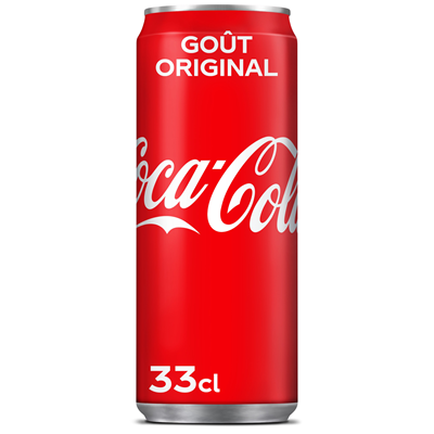 Coca-Cola 33cl cannette