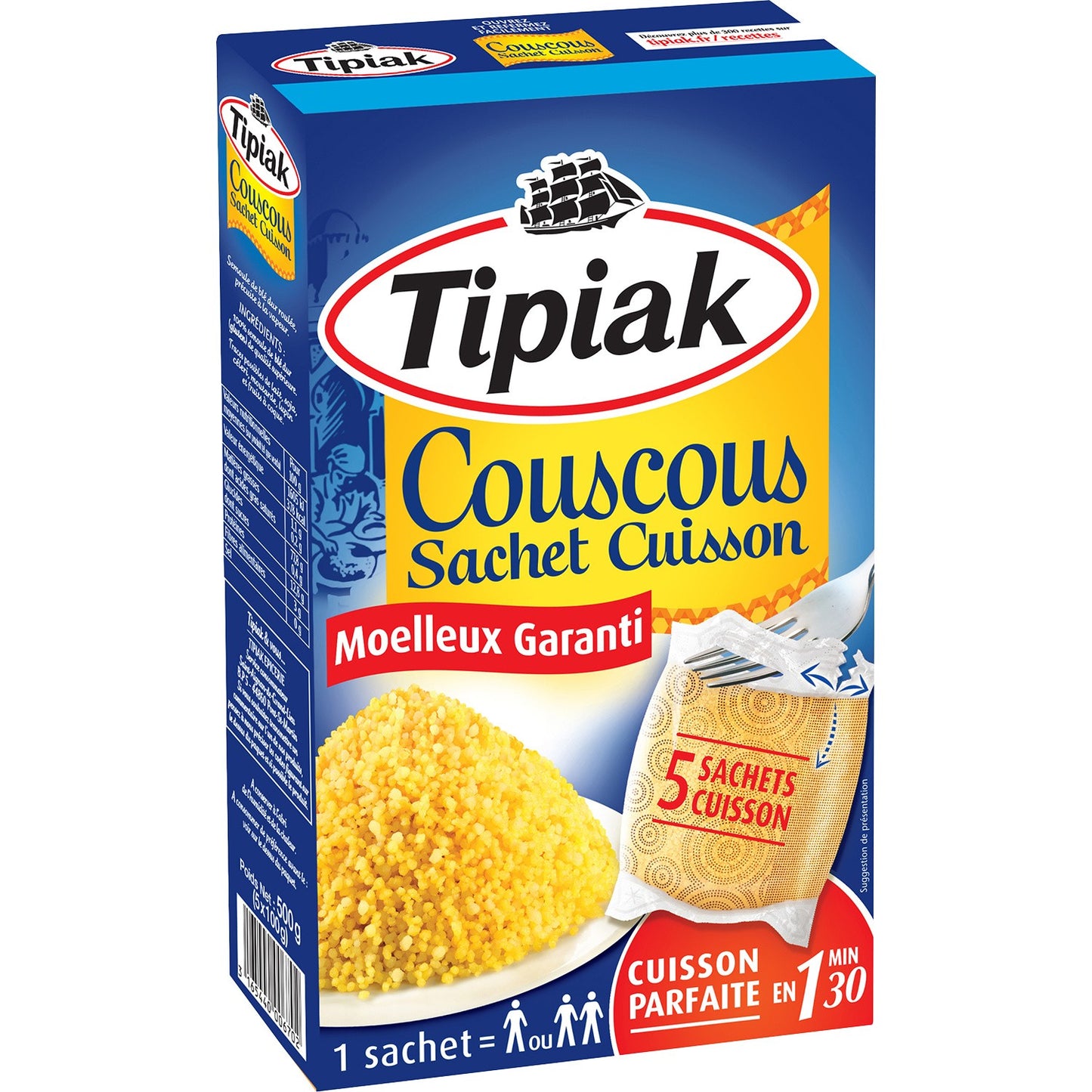 Couscous 5 x 100 g Tipiak