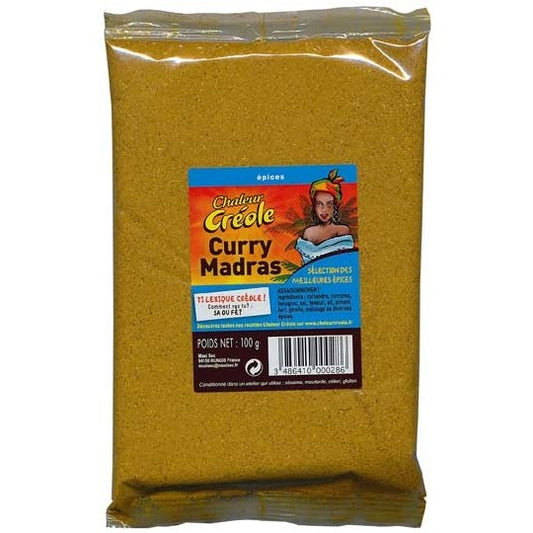 Curry Madras Chaleur Créole 100g