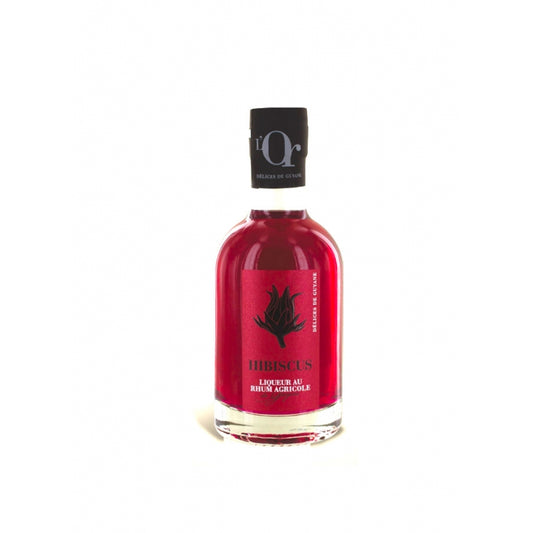 Délices de Guyane Liqueur Hibiscus 31° 20 cl Guyane