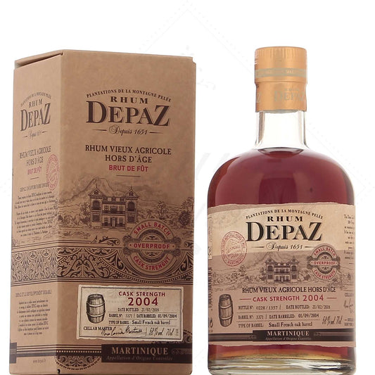 Rhum Vieux Depaz Millésime 2004