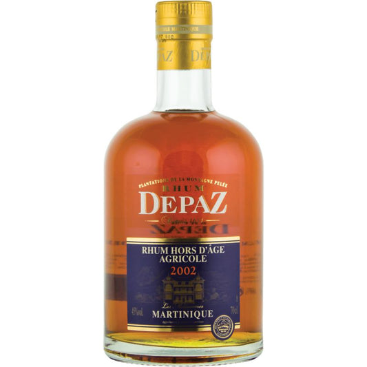 Rhum vieux Depaz millésime 2002