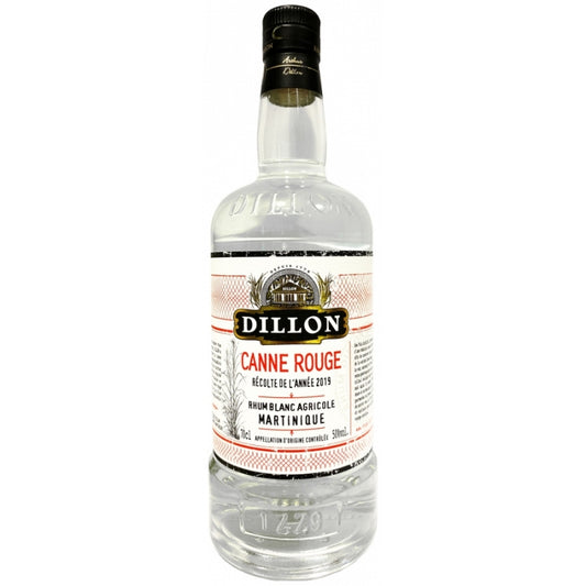 Dillon Rhum Blanc Canne Rouge 2019  50°  70cl Martinique