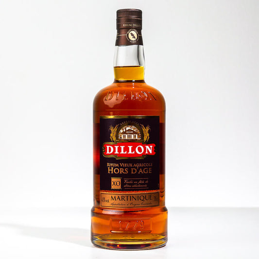 Rhum vieux XO Dillon 43° 70cl Médaillé