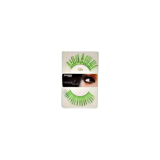 Faux cils Fashion Vert métallique mix 723