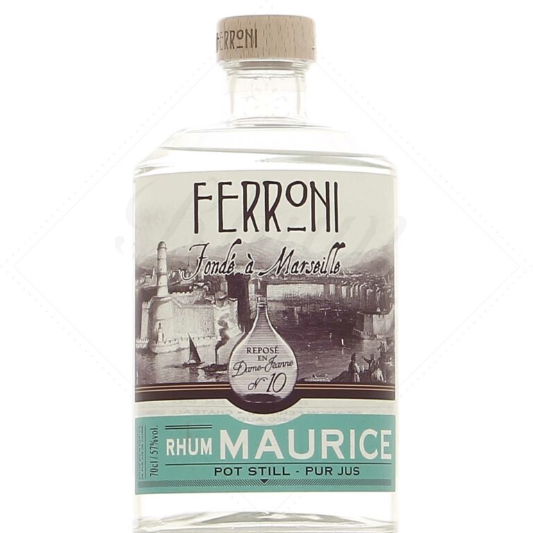 Rhum Dame-Jeanne Ferroni – Maurice 57°