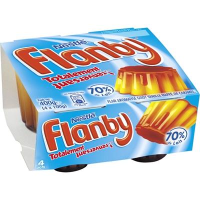Crème dessert Flanby 4 x 100 g