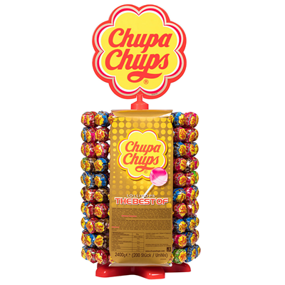 Manège 200 sucettes Chupa Chups