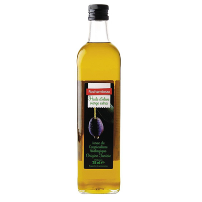Huile d'olive extra vierge 75 cl Rochambeau