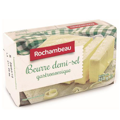 Beurre demi-sel 250 g Rochambeau