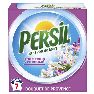 Lessive en poudre bouquet de Provence 0.49 kg x 7 lavages Persil