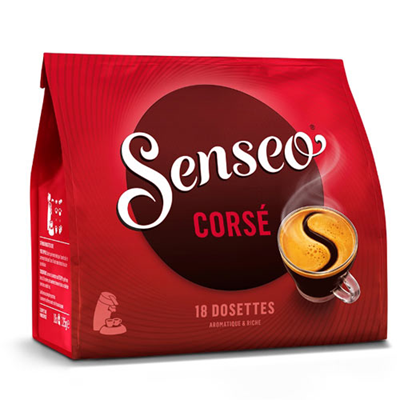 Dosettes Senséo  x 18 (Divers parfums disponibles)