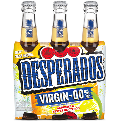 Bière Desperados Virgin 0° 33 cl