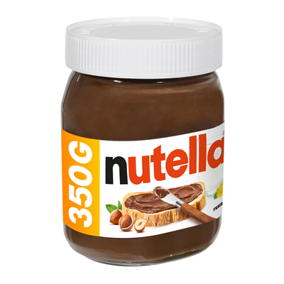 Pâte à tartiner aux noisettes pot 350 g Nutella