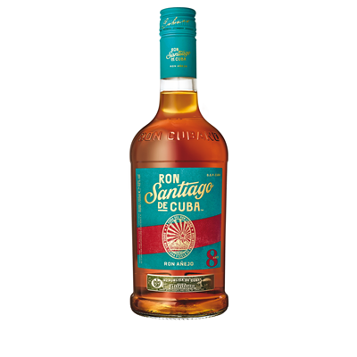 Rhum Santiago de Cuba 8 ans 40° 70 cl