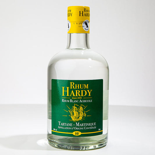 Rhum Blanc Agricole Hardy 50° 70cl