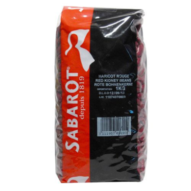 Haricots rouge sac 1 kg Sabarot