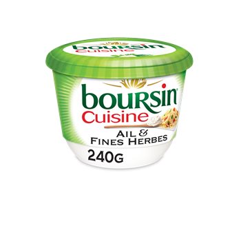 Fromage Cuisine Boursin Ail et fines herbes - 240g