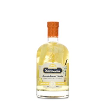 Boisson Spiritueuse Arrangé Damoiseau Ananas vanille 30° - 70cl