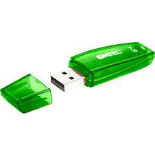 Emtec ECMMD8GC410 - Clé USB - 2.0 - Série Runners - C410 Color Mix - 8 Go - Transparente avec capuchon