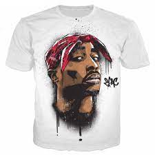 Tee-shirt customisé Tupac