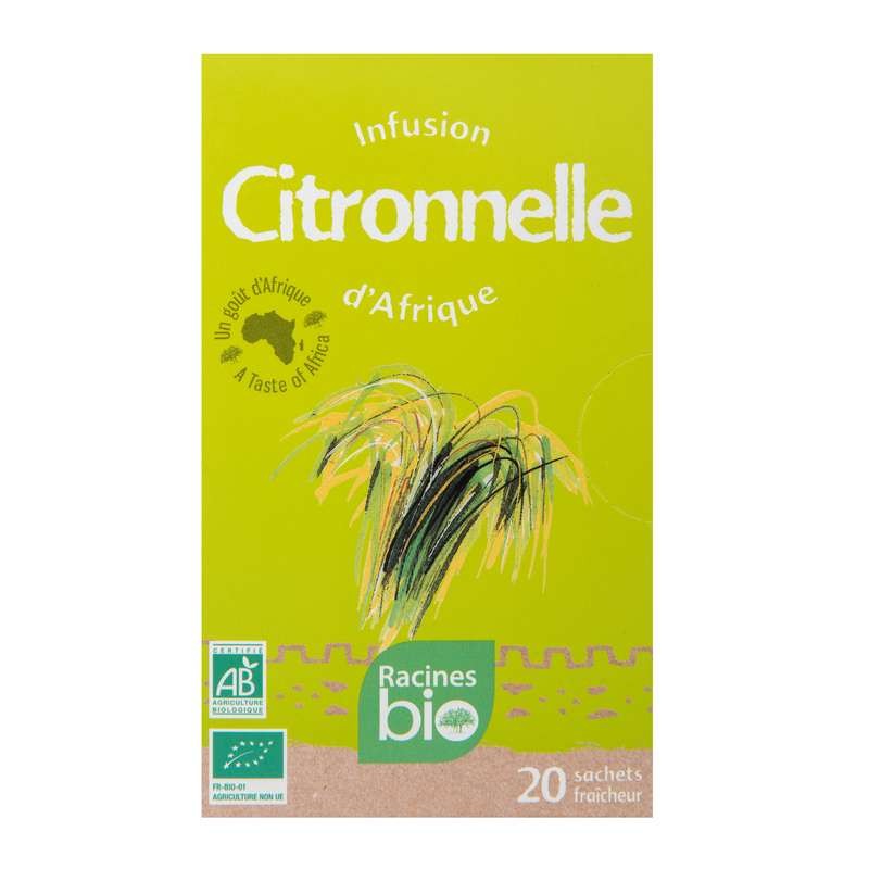 Infusion d'Afrique BIO citronnelle