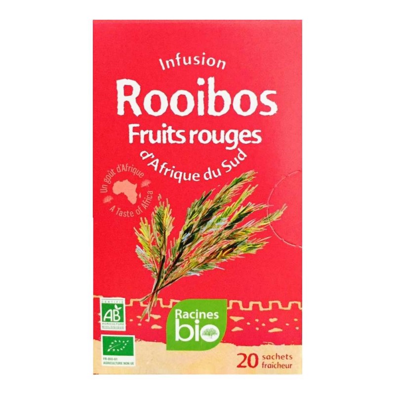 Infusion d'Afrique du Sud BIO Rooibos Fruits rouges