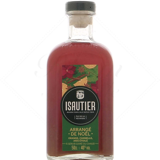 Rhum Arrangé de Noël 40° ISAUTIER 50cl